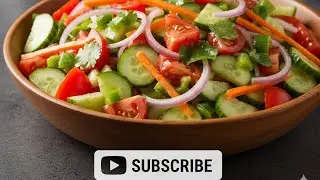 Fry सब्जियों का सलाद | Weight Loss Veg Salad Recipe | Healthy salad 🥗 5 मिनट में हेल्दी #shortsvideo