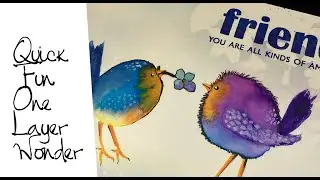 Quick Fun 🕊️One Layer Wonder Card