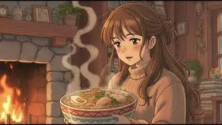 Hand-Weaving & Natural Dyeing in Winter | Cozy Ghibli-Style ASMR