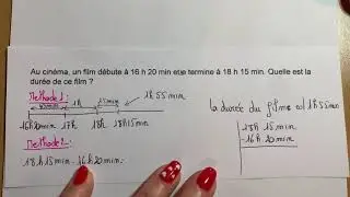 Soustraction sur les durées (6e)