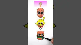 Sprunki OC Phase 4 Puzzle Challenge!! Best Paper Art #trending #puzzle