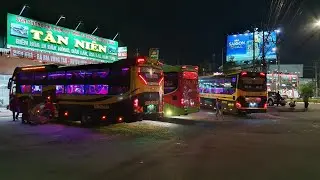 Ngắm xe Tân Niên ra vào đón khách tấp nập toàn THACO
