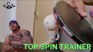 САМОРЪЧНО ИЗРАБОТЕН TOP SPIN TRAINER ЗА ТРЕНИРОВКИ ПО ТЕНИС НА МАСА   а.С.м