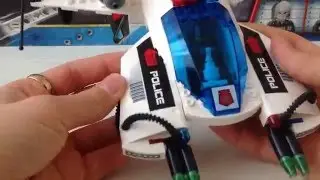 Lego Space Police Hyperspeed Pursuit Review (обзор) Гиперскоростное Преследование.