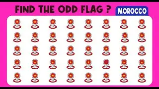 Identify the Odd Flag Flag | Spotting Challenge
