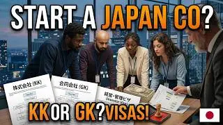 Starting a Company in Japan 🇯🇵 | KK vs GK, Visas & Business Setup | Big In Japan