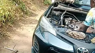 uninstallation of 2ZR TOP cylinder head #viralvideo #mechanic #viral 