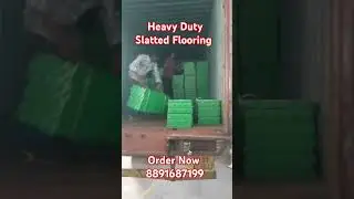 Heavy Duty Goat Farming PlatformSlatted Flooring  #farming #animalhusbandry #agriculture #dairyfarm