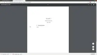 Introduction to LaTeX Tutorial: Overleaf LaTeX Online Editor