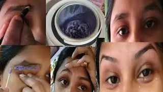 Eyebrow//How to do threading//#Bean wax se threading kaise karen......