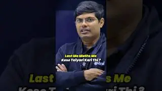How to Study Maths in 1 Day Gap During Exam | Class 10 Boards Exam 2026 #shorts #class10 #esaral
