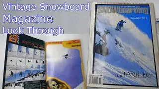 Transworld Snowboarding Magazine Nov 1995  - Vintage Magaine Look-Through