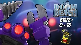 Live Boom Beach ! Crabe du Nouvel An Etape 0 &agrave; 70