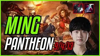 MING - PANTHEON vs GALIO SUPPORT - EUW PLATINUM - PATCH 11.9