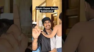 Ramayana Glimpse Reaction/ Wait For end😂 #prabhas #ranbirkapoor