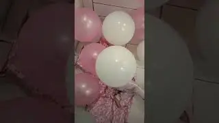 Hujan Balon!! Ciciyo sangat senang 🥳🤩🎊🎉🎈🎂 #shorts