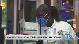 Mississippi Gaming Commission orders face masks to be worn at casinos