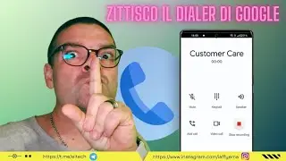 COME DISABILITARE L'AVVISO DI REGISTRAZIONE DELLE CHIAMATE NEL DIALER GOOGLE