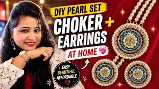 &ldquo;Easy DIY Jewelry: Make Your Own Choker, Earrings, and Ring!