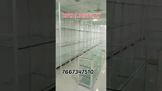 GARMENTS SHOP RACK || GLASS RACK #garmentrackstore #rackdesing #furnituredesign  @royaldisplay27