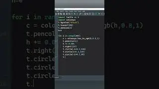 🤓Graphics with python turtle 