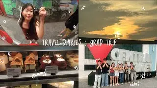 travel diaries | post A levels ; graduation trip ☀️