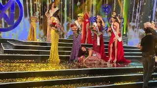 Tracy Maureen Perez FALLS TWICE during Miss World Philippines 2021 &ndash; Several angles of view