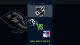 Mammoth vs Rangers Tonight 🏒 Our Top NHL Predictions & Best Bets