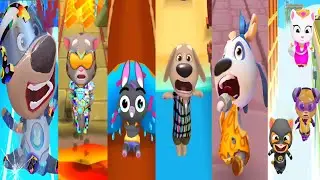 100 Funny Fails Talking Tom Gold Run VS Tom Hero Dash VS Tom Gold Run 2