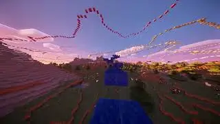 Satisfying short Minecraft Parkour Gameplay at dawn (relaxing, asmr, scenic) 4K, 60fps, Shaders