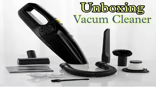 Unboxing Aetrius Vacum Cleaner Rechargeable for Car, Home, Office Cordless with 2in1 Mopping & Vacum
