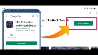 FAU G PreRegister Start Play Store | Faug Official Trailer Launch | Faug Play Store PreRegister Link