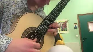 autre &eacute;l&egrave;ve , autre style ,  essais lors de l'expo Dr&ocirc;me de Guitare 2024