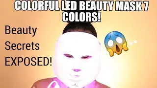 DermRenew Wireless 7 Color LED Face Mask Honest Review!! | Wella Novee