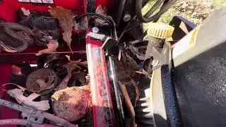 Gravley pro turn 152 problems while on a leaf cleanup