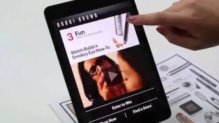 Smokey Eye' tutorial with Bobbi Brown and Blippar
