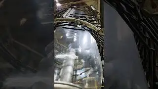 Blown film extrusion process #machine #plasticextrusion