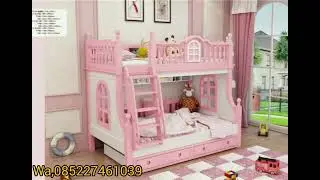 tempat tidur anak 2 tingkat | tempat tidur anak perempuan | tempat tidur anak laki laki | terbaru