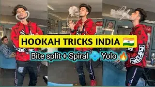 Hookah tricks India in slomotion | Vape tricks india | Bgod
