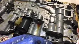 Снятие гидроблока Toyota A340/A341