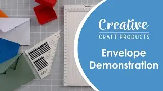 How to make an envelope using Creative Craft Products