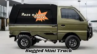 2025 Suzuki Carry Mini Truck: Rugged Modifications & Enhanced Features