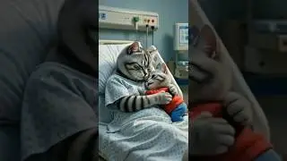 A Kitten&rsquo;s Fight for His Mother&rsquo;s Life 😢🐱 | Justice & Hope #cat #viralshorts #emotionalstory #cute