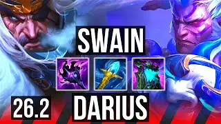SWAIN vs DARIUS (TOP) | 42K damage | BR Challenger | 26.2