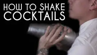 HOW TO SHAKE COCKTAILS