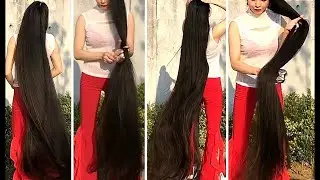 Long Hair With Tomato 🍅 How To Grow Hair Fast🦄