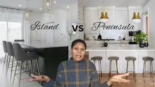 Kitchen island VS peninsula