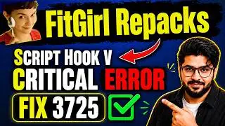 GTA 5 3725 Script Hook V Critical Error FIX (FitGirl Repack) ⚡ 100% Working Method ! GTA 5 MODS