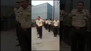 PERIKSA KERAPIHAN #shorts #satpam #satpam #security #latihan