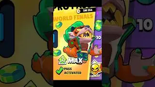 СКИН ПРО ПАСС ТИГР ЛЕОН #brawlstars #shorts